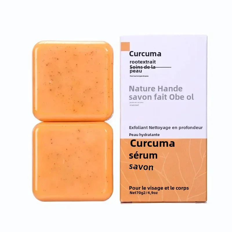 ✨ Savon Anti acné – Racine de Curcuma