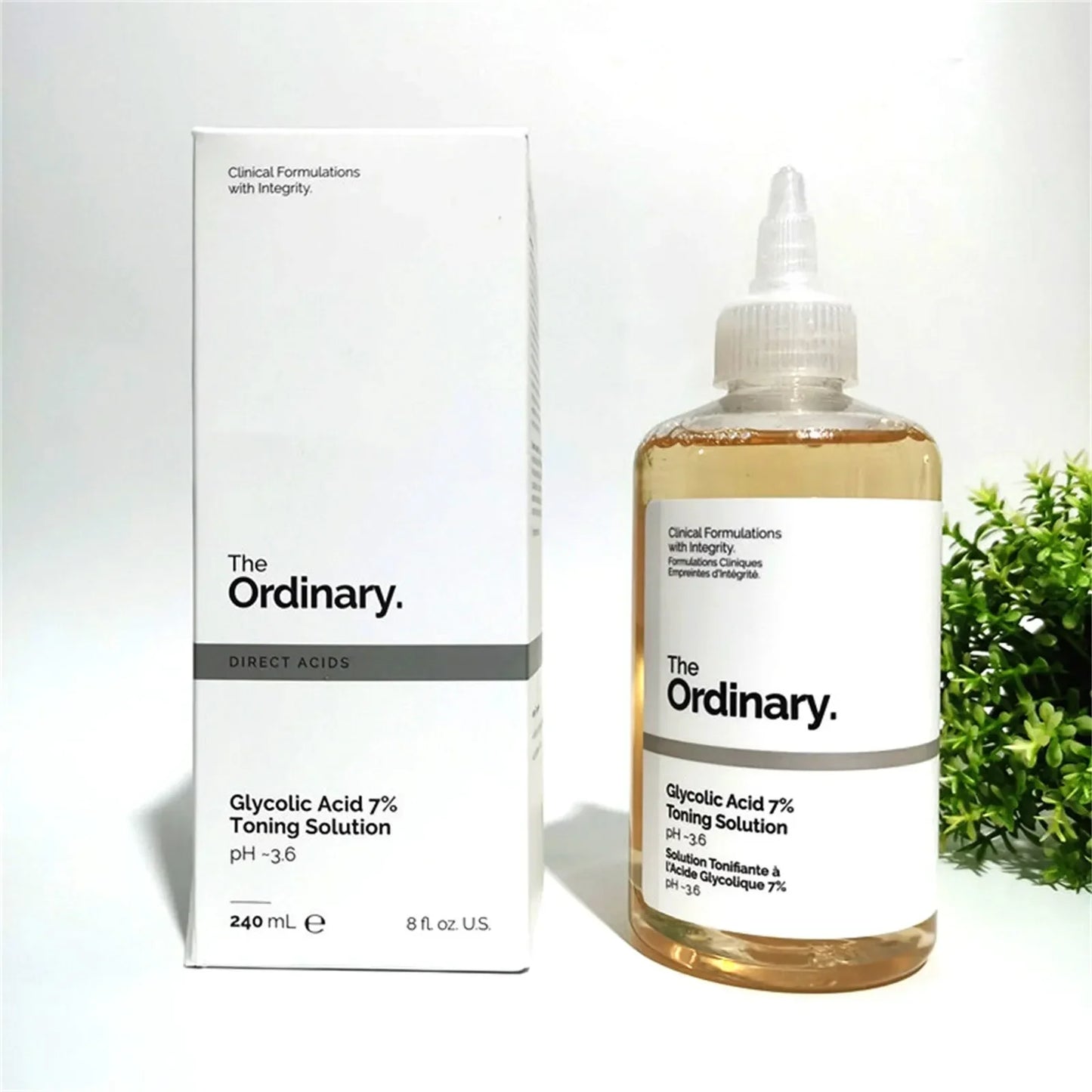 ✨ Lotion The ordinary – Acide de fruits Glycolique 7% (240ml)