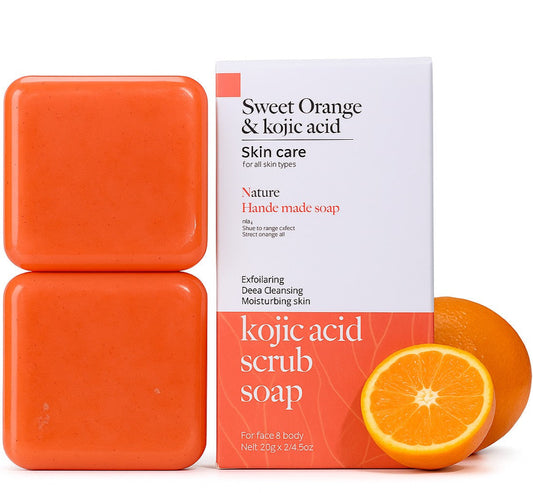 ✨  Savon Anti-taches pigmentaire – Orange et Acide kojique
