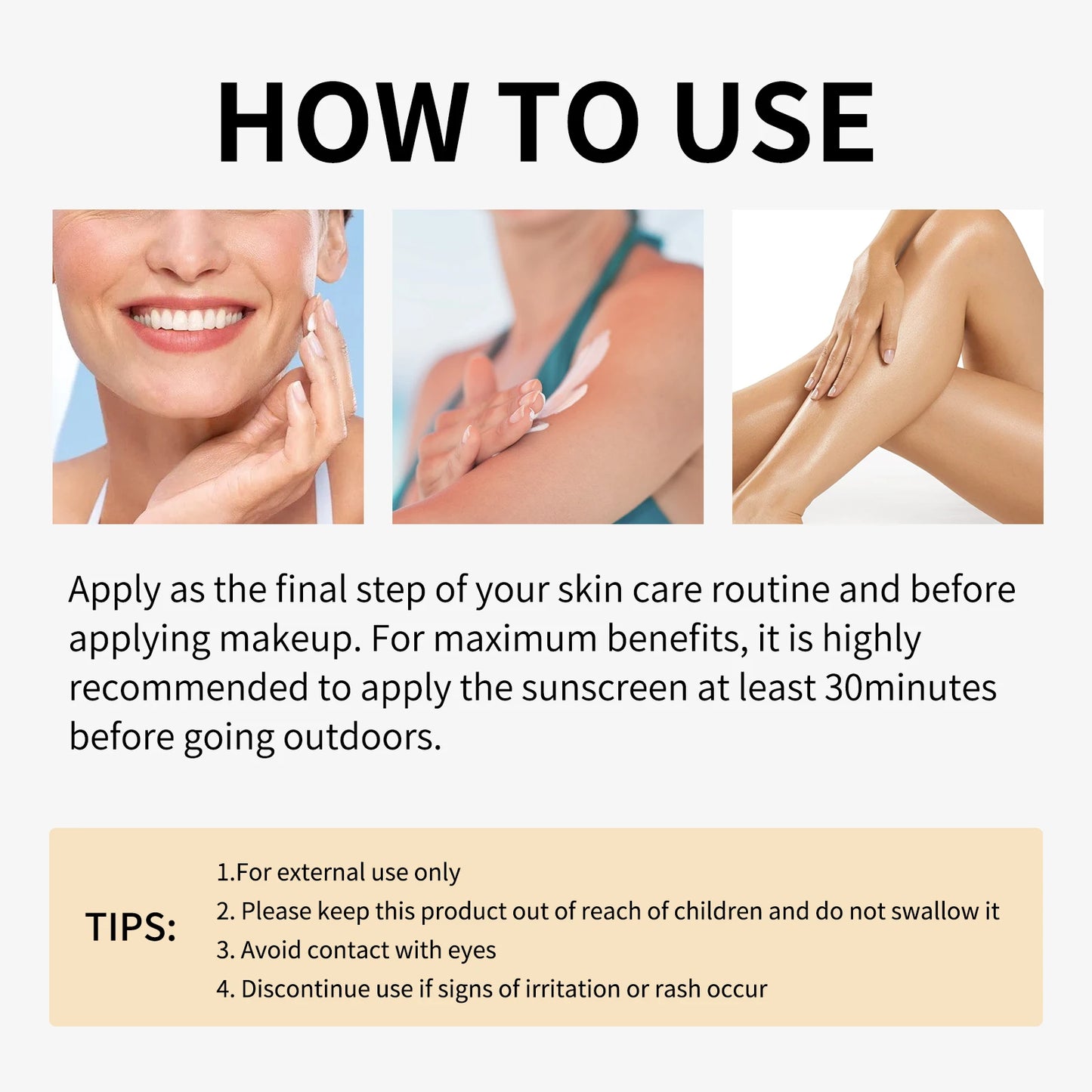 🖤 Crème Solaire au Riz Noir SPF50+ PA++++ – Protection Naturelle & Hydratation 🌞 (50g)