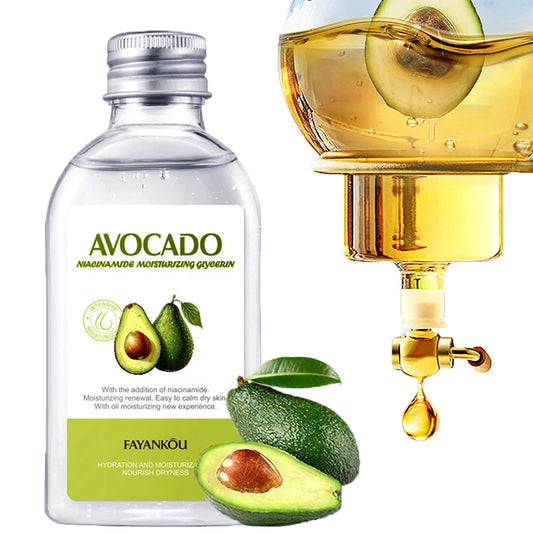 🌿 Sérum Hydratant Réparateur – Avocat Bio & Glycérine (120 ml)