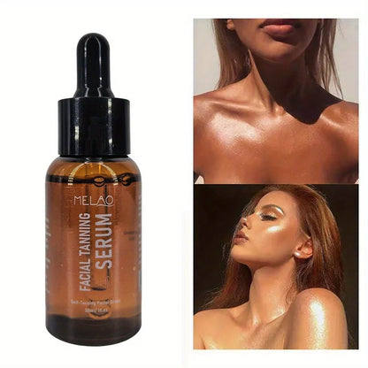 ☀️ Sérum Autobronzant Naturelles – Teint Ensoleillé & Hydra tation 🌿 (30ml)