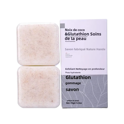 ✨ Savon Anti-âge – Glutathion & Noix de coco