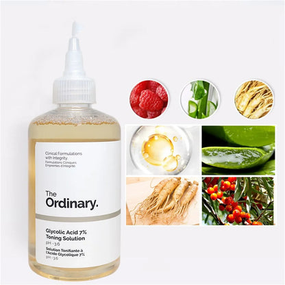 ✨ Lotion The ordinary – Acide de fruits Glycolique 7% (240ml)