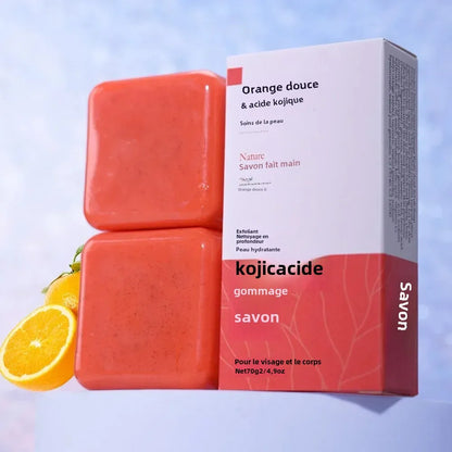 ✨  Savon Anti-taches pigmentaire – Orange et Acide kojique