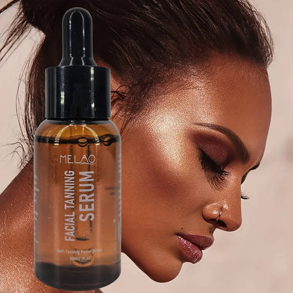 ☀️ Sérum Autobronzant Naturelles – Teint Ensoleillé & Hydra tation 🌿 (30ml)